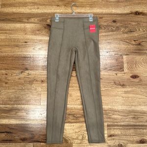 NWT Spanx Suede Pants Size Medium
